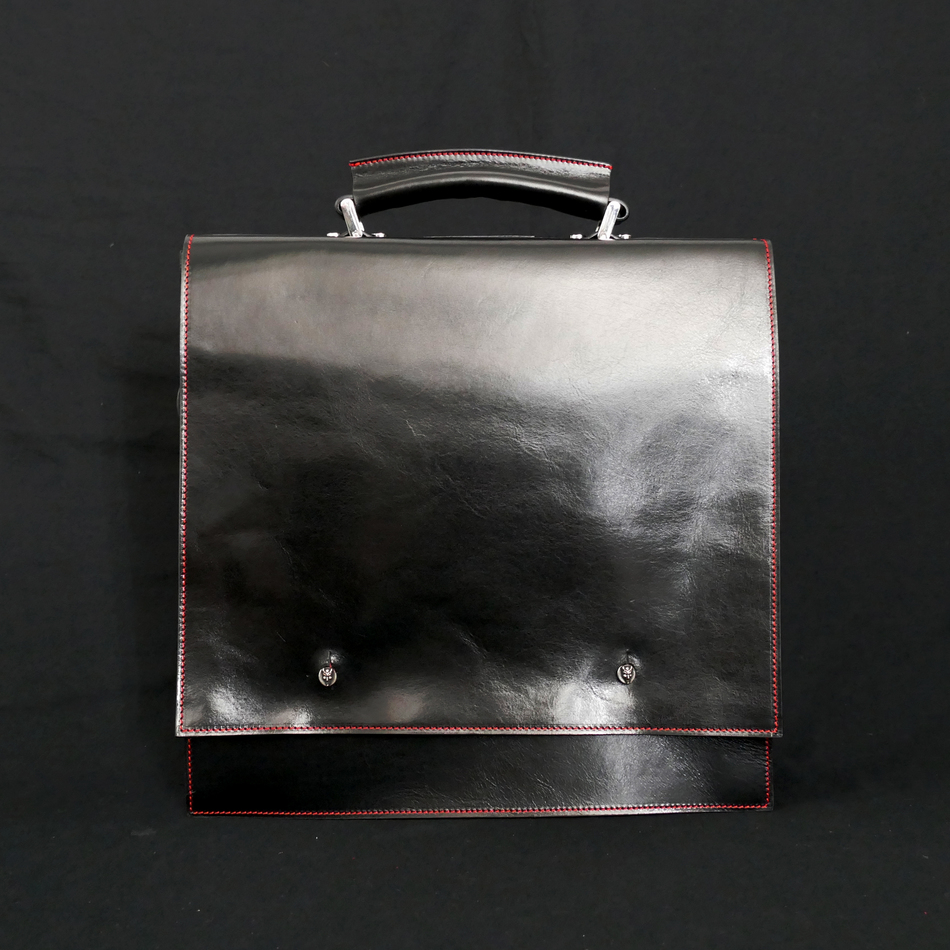 jeffery west The 'Weatherall' DJ Case Black Calf