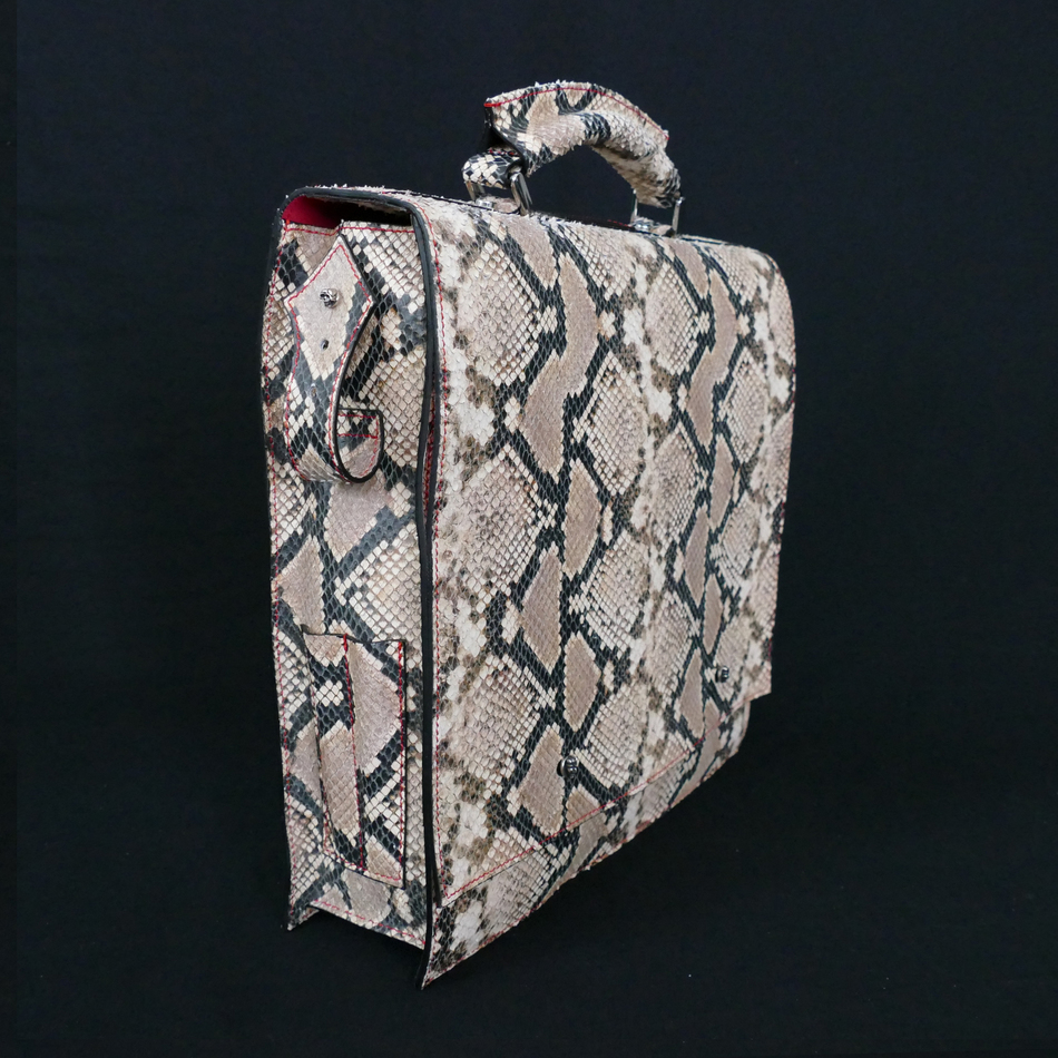Jeffery West The 'Weatherall' DJ Case Natural Snake