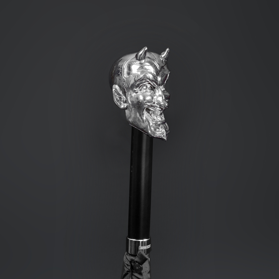 jeffery west Umbrellas Silver Devil Head