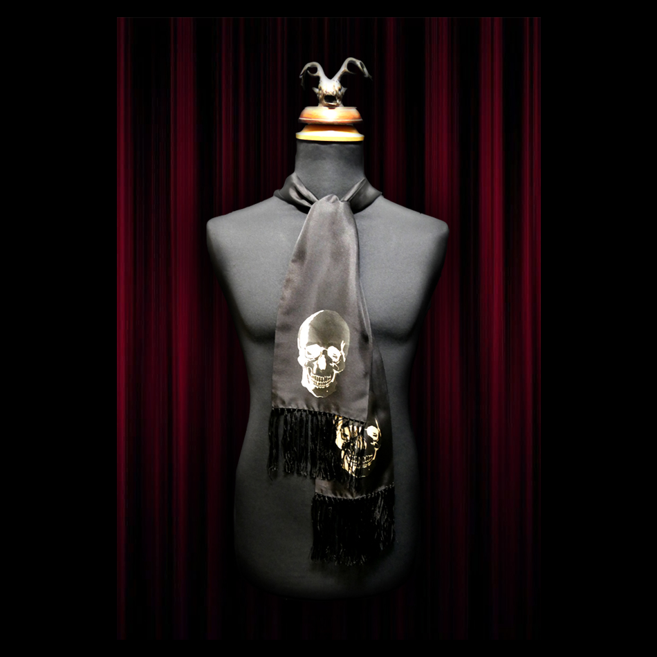 Jeffery West Out Of His Skull Scarf And Pocket Square Set