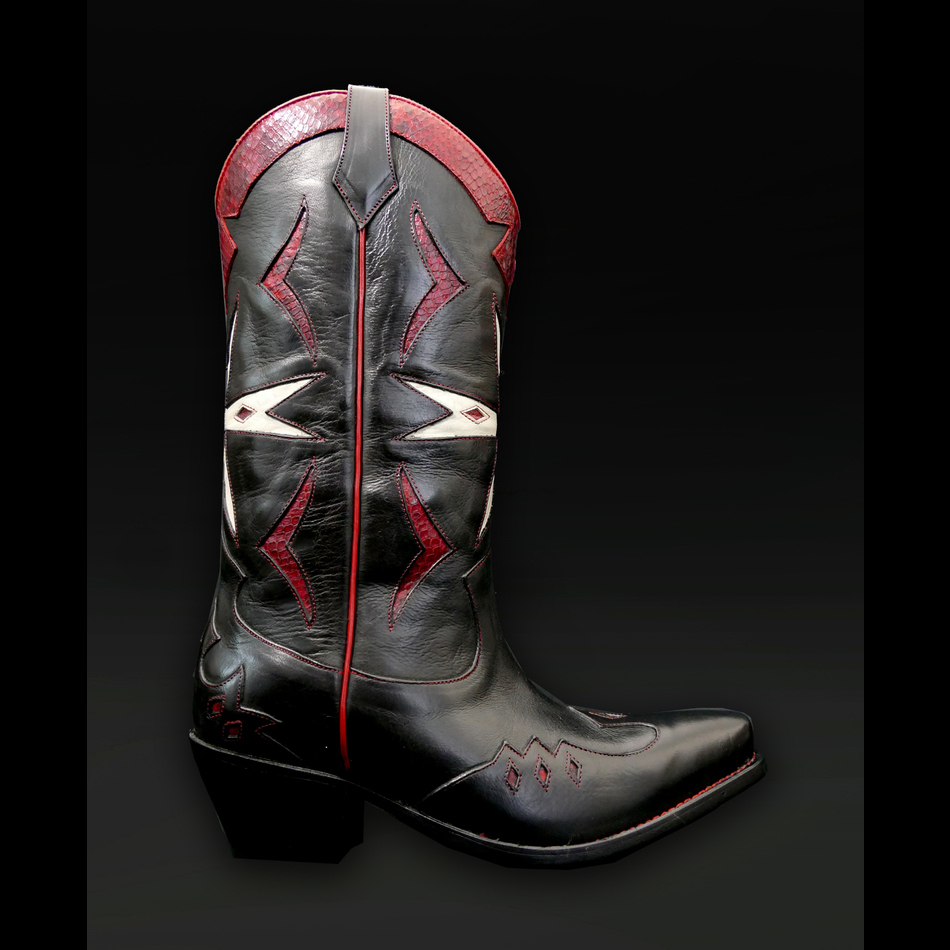 Jeffery West Quatro Goodyear Welted Festival Mid Leg Boot