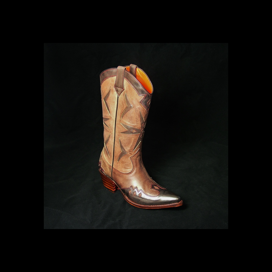 jeffery west Quatro Goodyear Welted Festival Mid Leg Boot