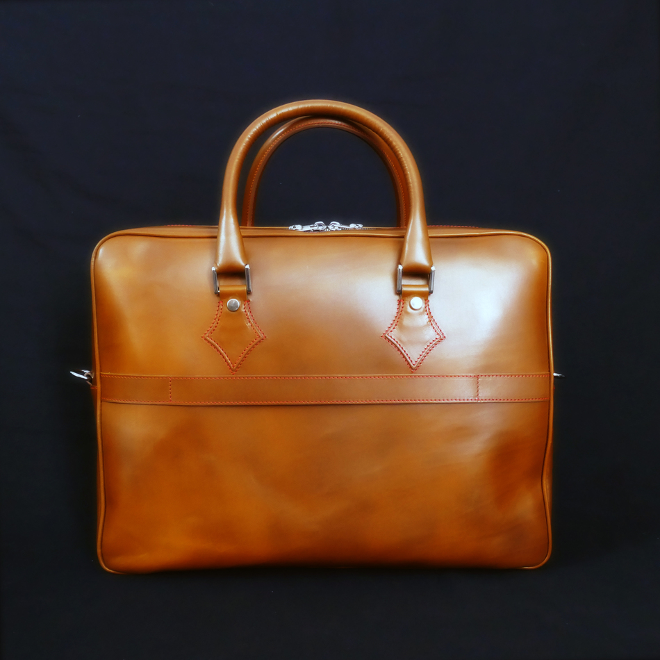 Jeffery West The 'Bourdain' Travel Case Tiziano Tan Calf