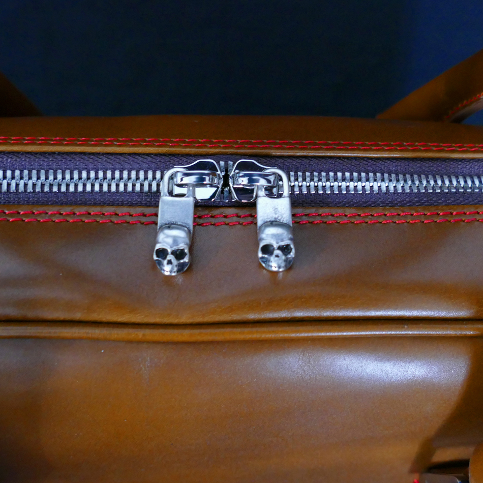 Jeffery West The 'Bourdain' Travel Case Tiziano Tan Calf