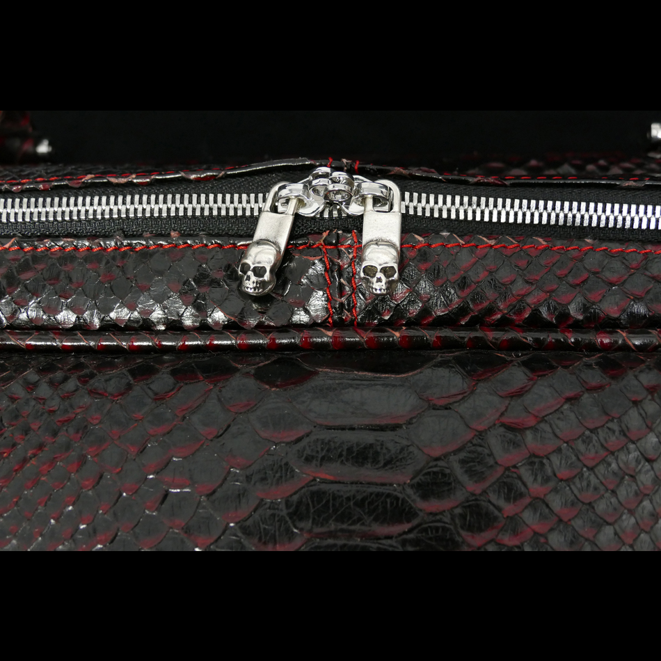 Jeffery West The 'Nightporter' Overnighter Bag Diablo Snake