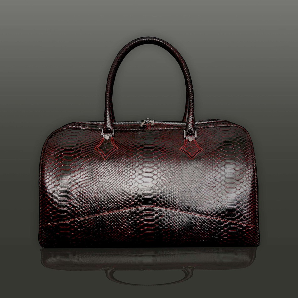 jeffery west The 'Nightporter' Overnighter Bag Diablo Snake