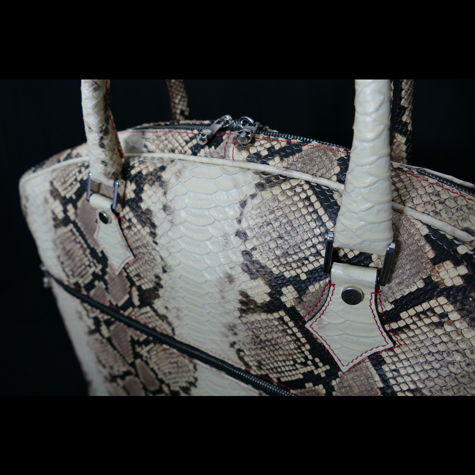 Jeffery West The 'O'Toole' Suit Carrier Natural Diamante