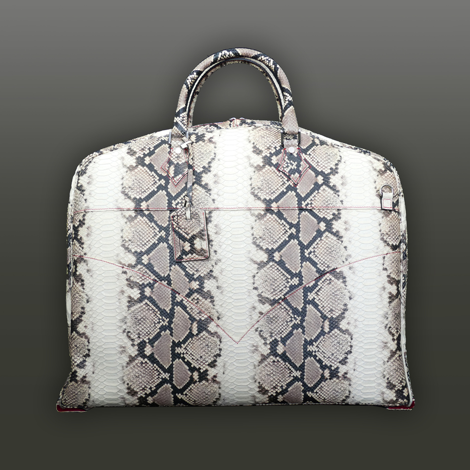 jeffery west The 'O'Toole' Suit Carrier Natural Diamante