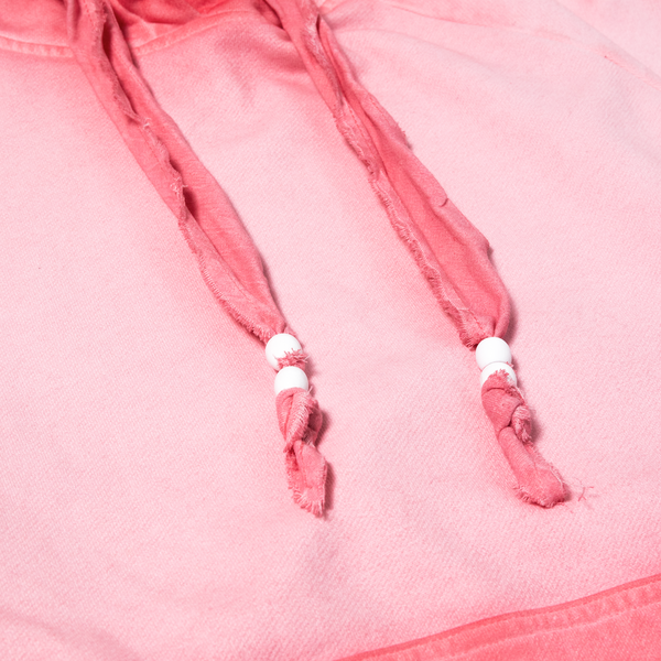 Jeffree Star Cosmetics Backstage Pink Dye Wash Hoodie