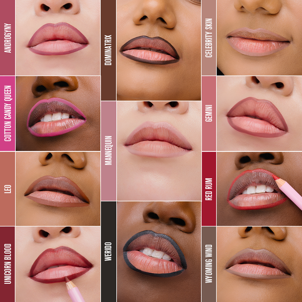 Jeffree Star Cosmetics Customizable Velour Lip Liner & Velour Liquid Lipstick Duo