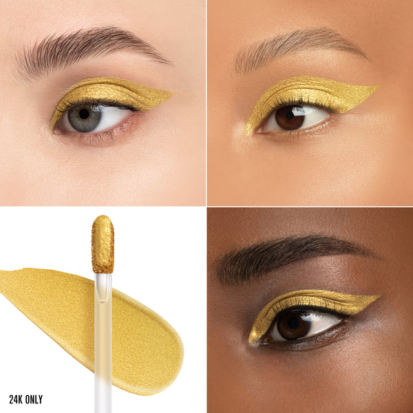 Jeffree Star Cosmetics Gold Liquid Star Shadow Bundle