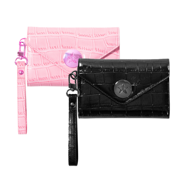 jeffree star cosmetics All-In-One Faux Croc Wallet