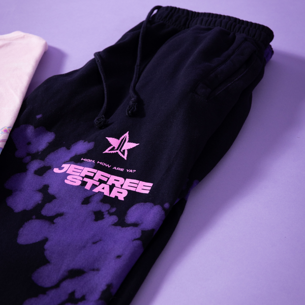 jeffree star cosmetics Bubble Black Joggers