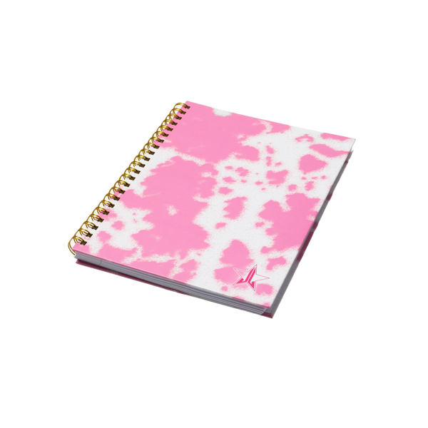 Jeffree Star Cosmetics Cow Print Spiral Notebook