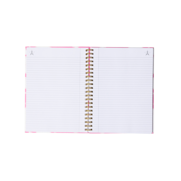 Jeffree Star Cosmetics Cow Print Spiral Notebook