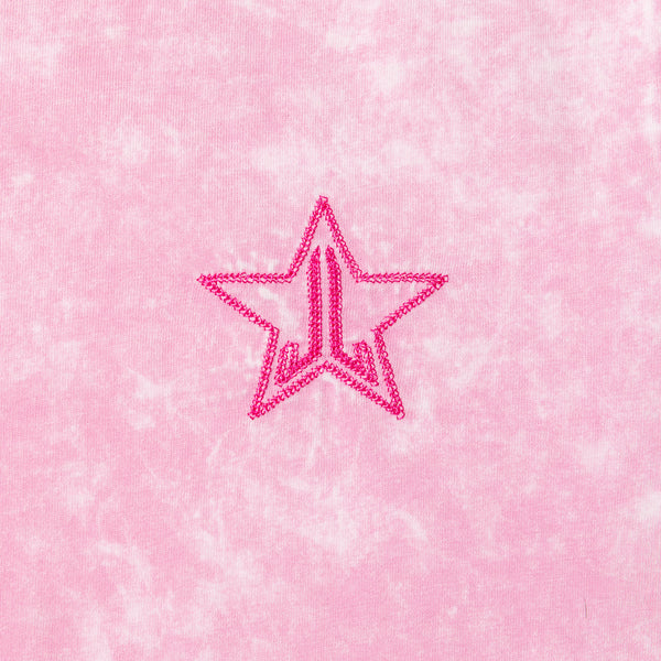 jeffree star cosmetics Pink Wash Dye Tee