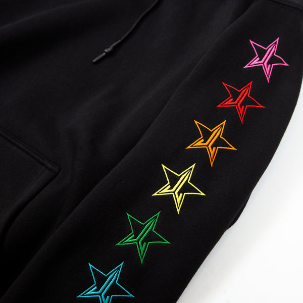 jeffree star cosmetics Rainbow Hoodie