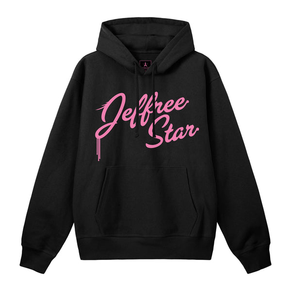 jeffree star cosmetics Vintage Logo Black Hoodie