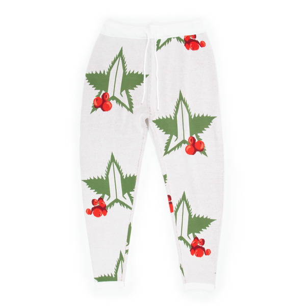 jeffree star cosmetics White Leaf Winter Pants