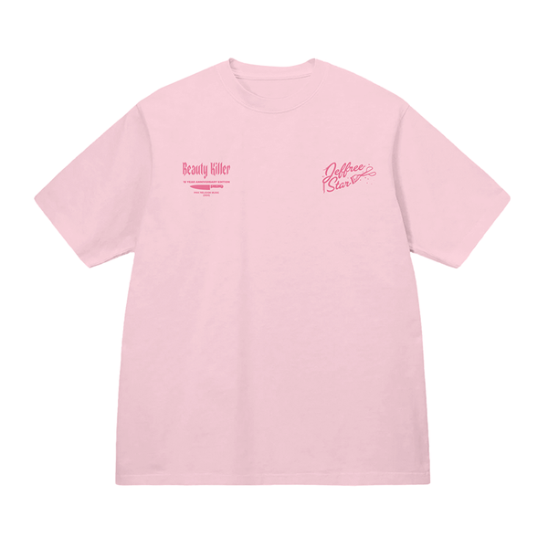 Jeffree Star Cosmetics Pink Beauty Killer Anniversary Tee
