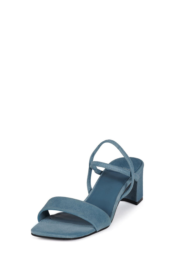 Jeffrey Campbell ADAPT-SD Heeled Sandal Pastel Blue Suede