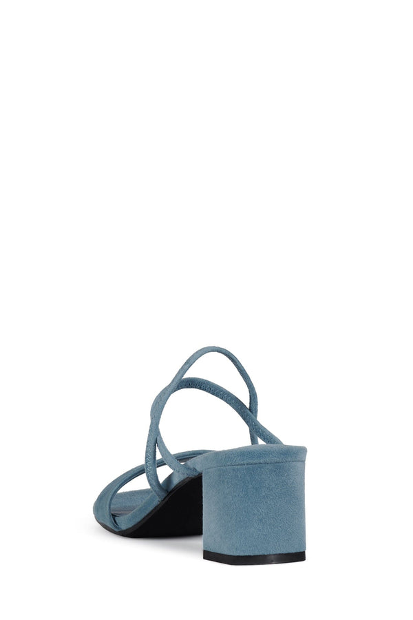 Jeffrey Campbell ADAPT-SD Heeled Sandal Pastel Blue Suede