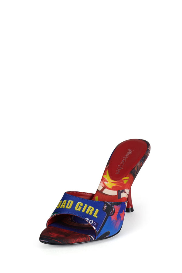 Jeffrey Campbell AGENT Heeled Sandal Bad Girl Combo