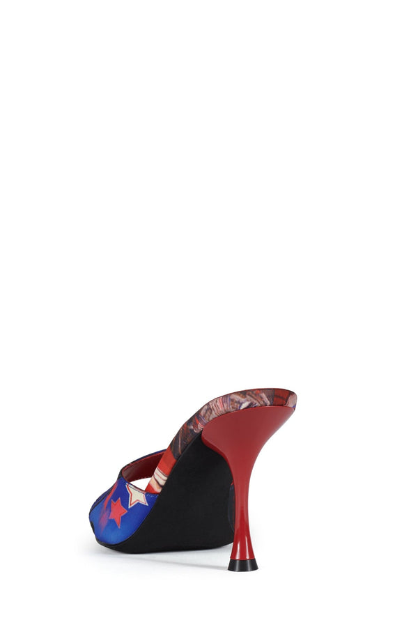 Jeffrey Campbell AGENT Heeled Sandal Bad Girl Combo