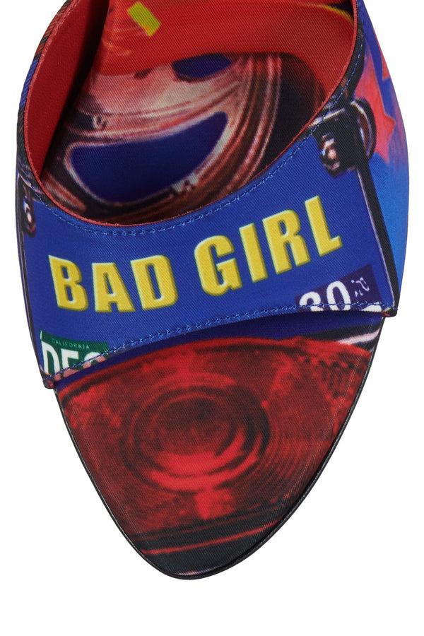 Jeffrey Campbell AGENT Heeled Sandal Bad Girl Combo
