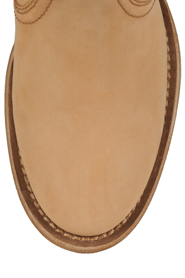 Jeffrey Campbell BLESSIE Knee-High Boot Natural Distressed