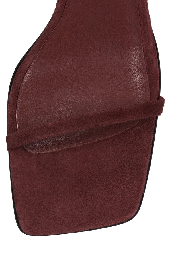 Jeffrey Campbell CELINA Heeled Sandal Dusty Berry Suede