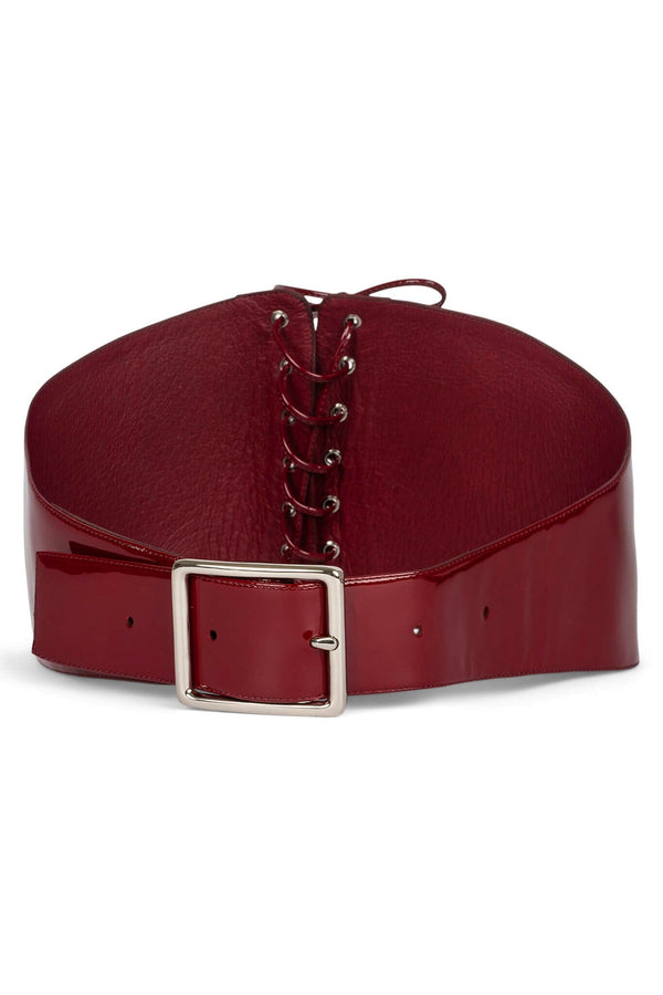 Jeffrey Campbell CHANTEY BELT Belt Cherry Red Patent