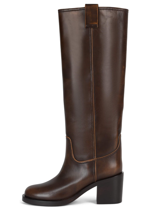 jeffrey campbell CLIMB-HI Knee-High Boot Brown Ruboff