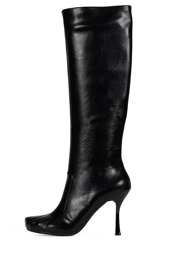 jeffrey campbell CONFORM-K Knee-High Boot Black Suede