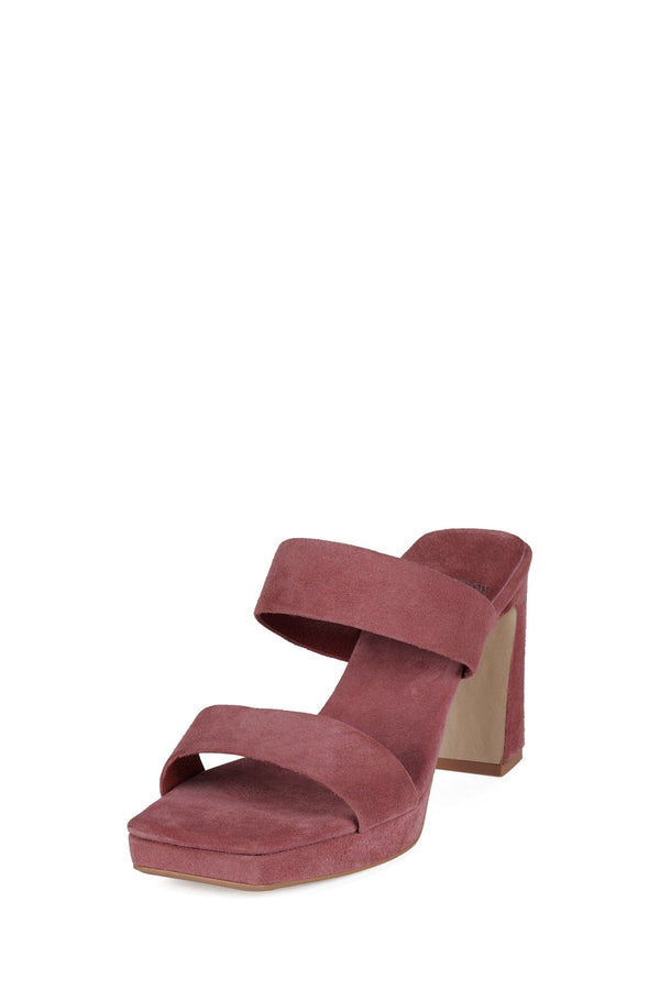 Jeffrey Campbell DANITY-NB Platform Sandal Dusty Rose Suede