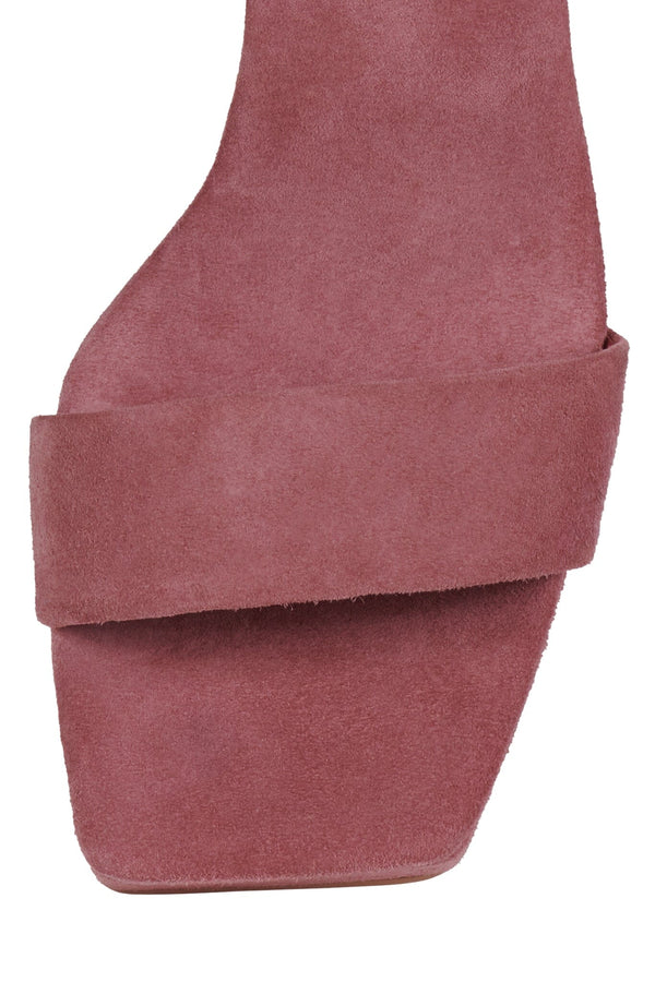 Jeffrey Campbell DANITY-NB Platform Sandal Dusty Rose Suede