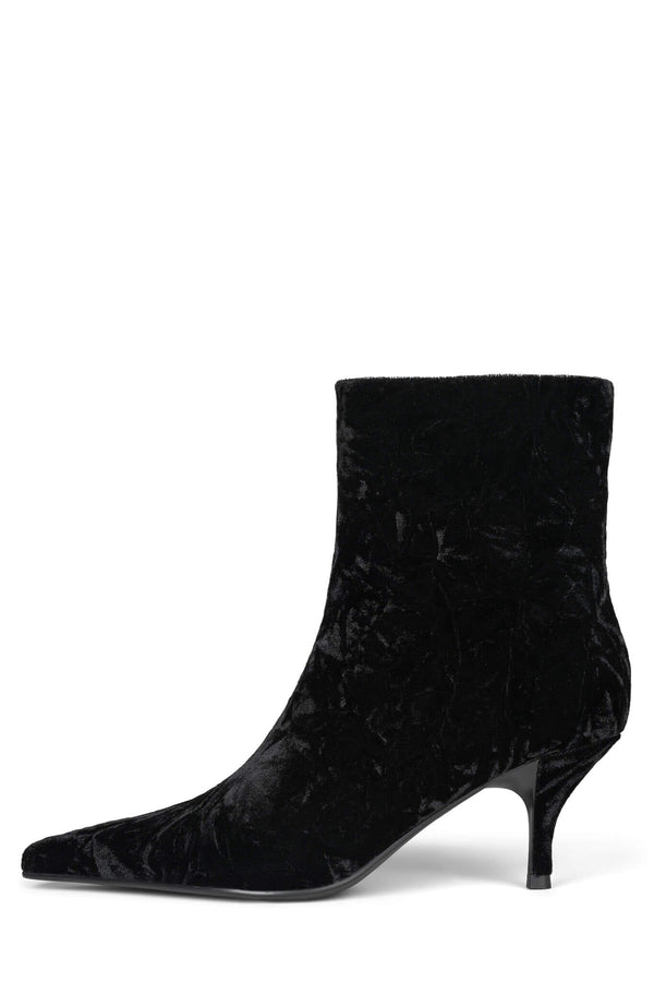 jeffrey campbell DISTANT Ankle boot Black Crushed Velvet