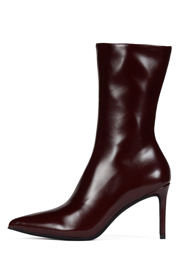 jeffrey campbell EVERYNIGHT Mid-Calf Boot Dark Wine Wax