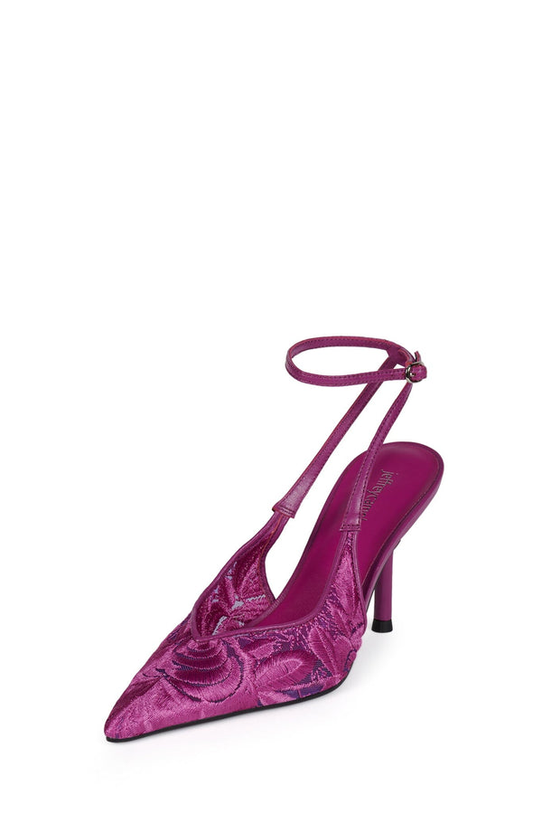 Jeffrey Campbell EXEC-L Heeled Sandal Bright Purple