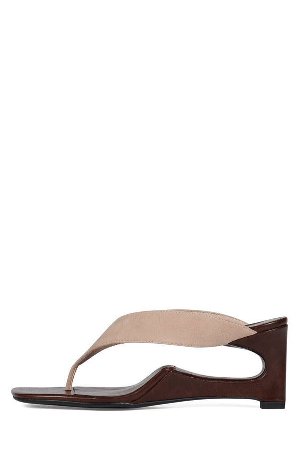 jeffrey campbell FLIP-SIDE Thong Sandal Dusty Lavender Suede