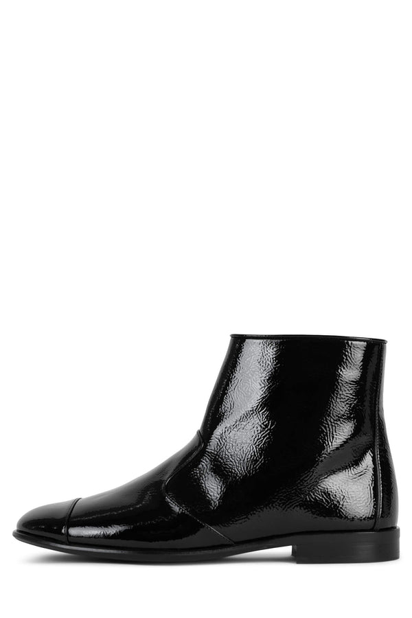 jeffrey campbell GRETTA Ankle boot Black Crinkle Patent