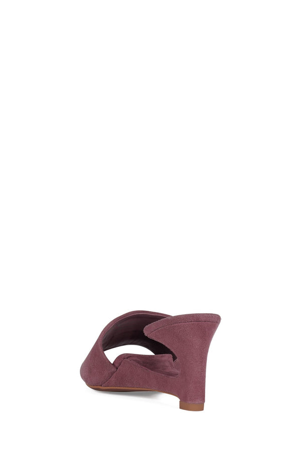 Jeffrey Campbell HEELS-UP Wedge Sandal Dusty Rose Suede