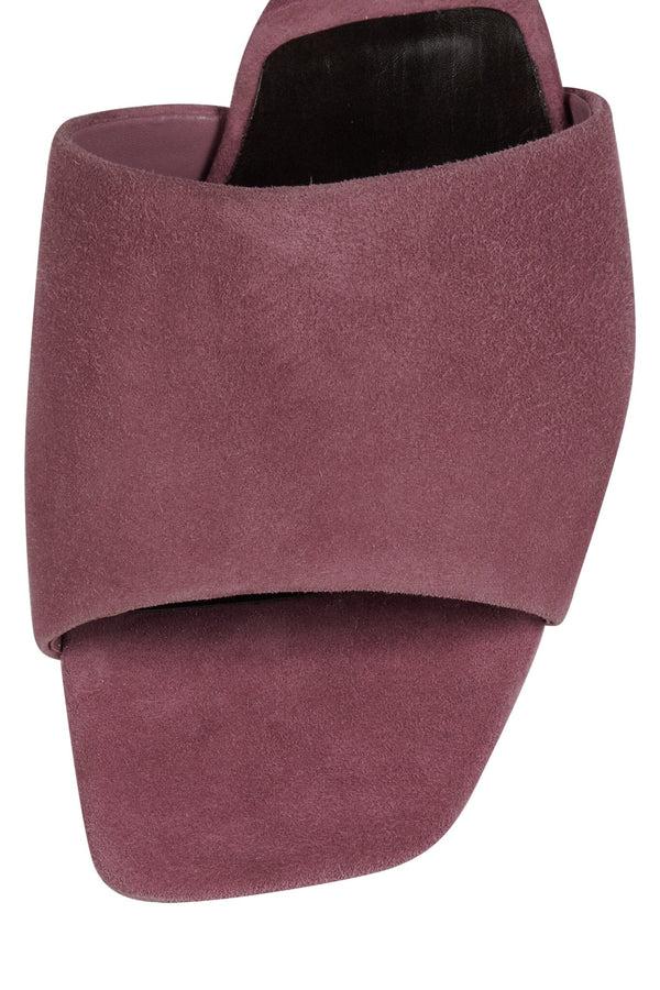 Jeffrey Campbell HEELS-UP Wedge Sandal Dusty Rose Suede