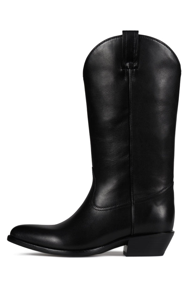 jeffrey campbell HOMESTEAD Knee-High Boot Black Shiny