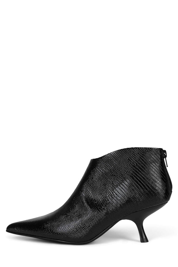 jeffrey campbell HOOKED Ankle boot Black Shiny Snake