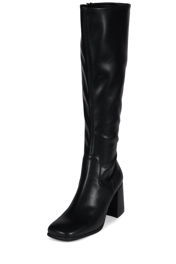 Jeffrey Campbell HOTLAVA-K2 Knee-High Boot New Black