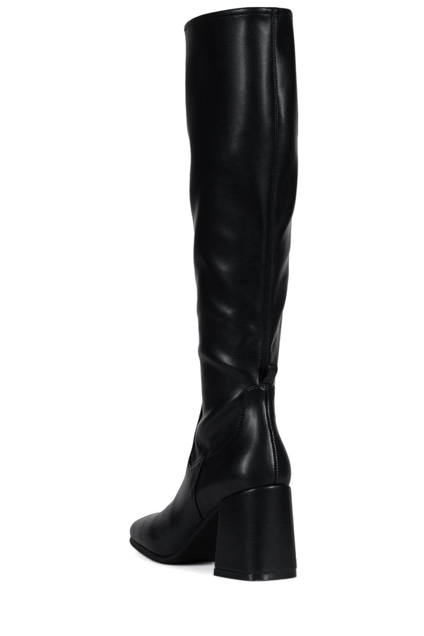 Jeffrey Campbell HOTLAVA-K2 Knee-High Boot New Black