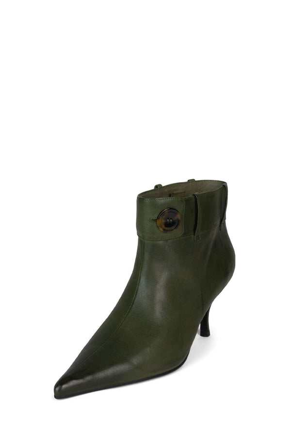 Jeffrey Campbell INSEAM Ankle Boot Black Distressed