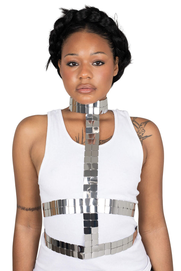 jeffrey campbell ABYSSINIA HARNESS Harness Silver