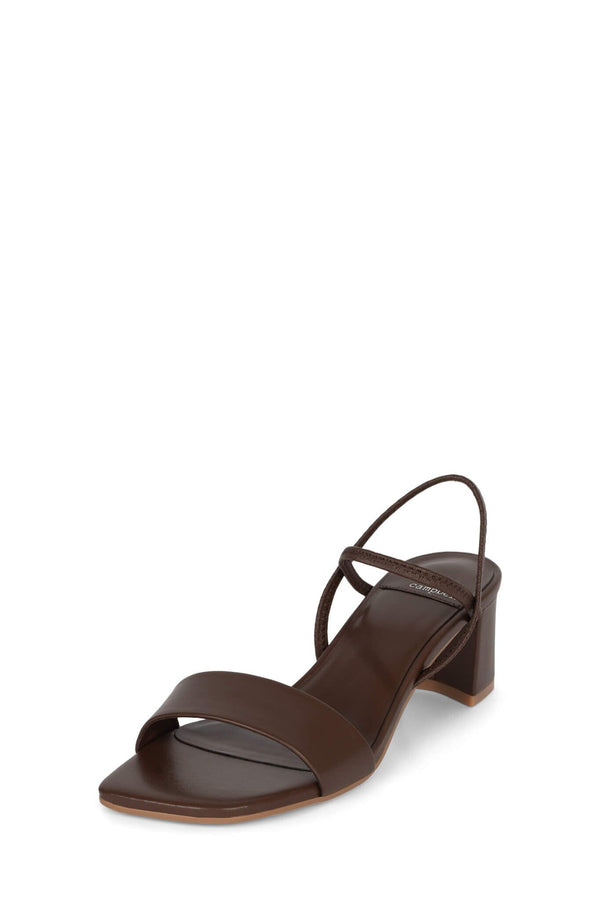 Jeffrey Campbell ADAPT Heeled Sandal Coffee